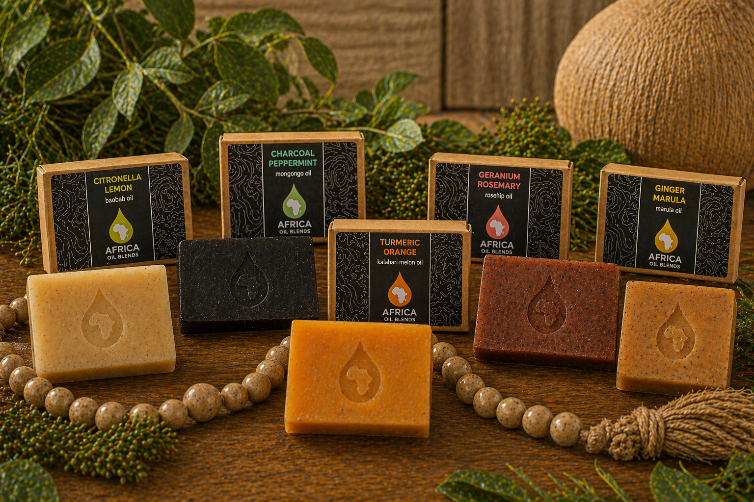 Africa Oil Blends soaps